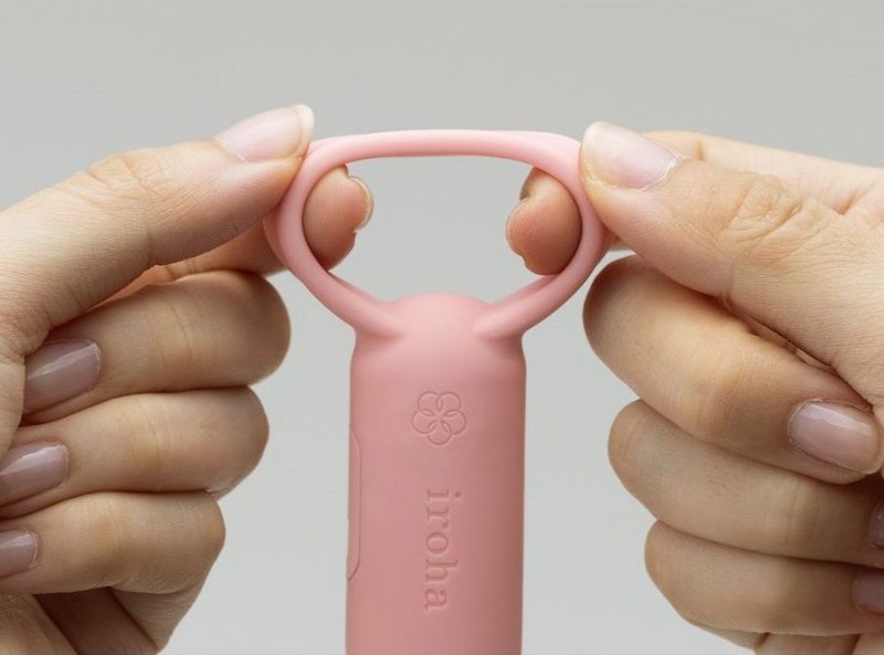 Коралловое эрекционное кольцо Iroha SVR Coral Pink — изображение 3