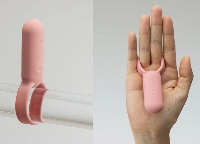 Коралловое эрекционное кольцо Iroha SVR Coral Pink — изображение 5