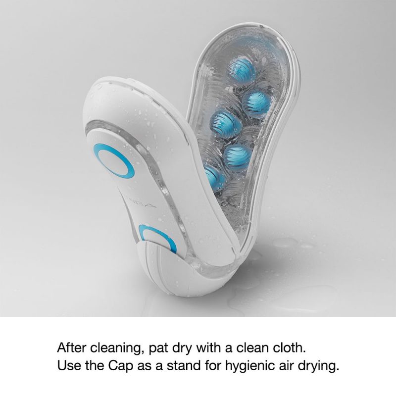 Мастурбатор Tenga Flip ORB Blue Rush — изображение 5