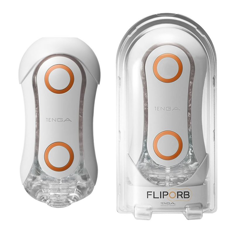 Мастурбатор Tenga FLIP ORB ORANGE CRASH — изображение 7