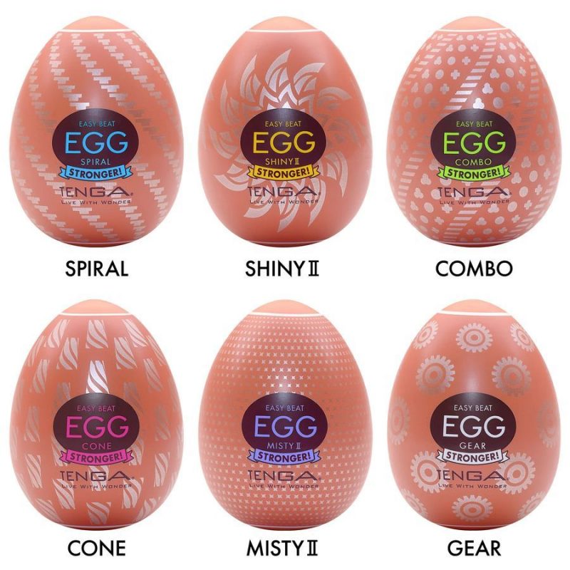 Набор из 6 мастурбаторов-яиц Tenga Egg Variety Pack V — изображение 2