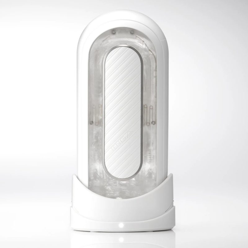 Белый мастурбатор Tenga Flip Zero Gravity с вибрацией — изображение 12