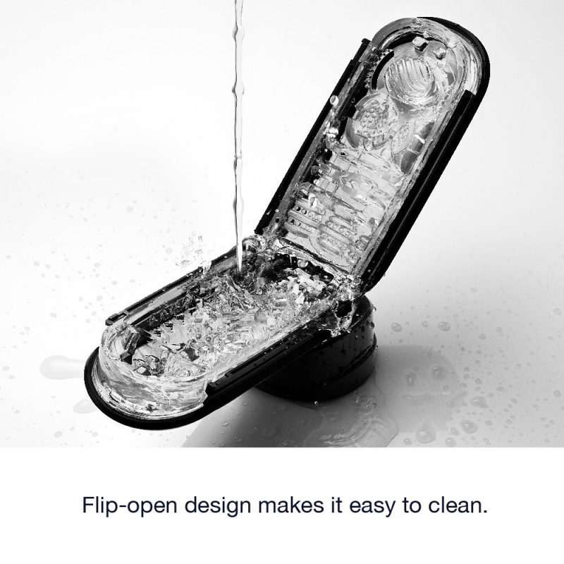 Черный мастурбатор Flip Zero — изображение 10