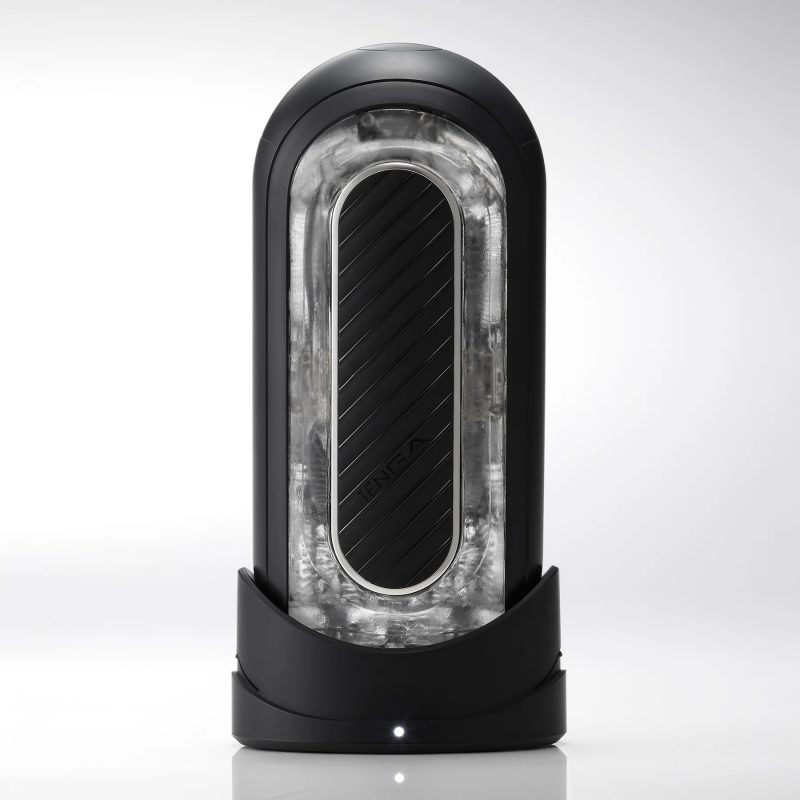 Черный мастурбатор Tenga Flip Zero Gravity с вибрацией — изображение 12