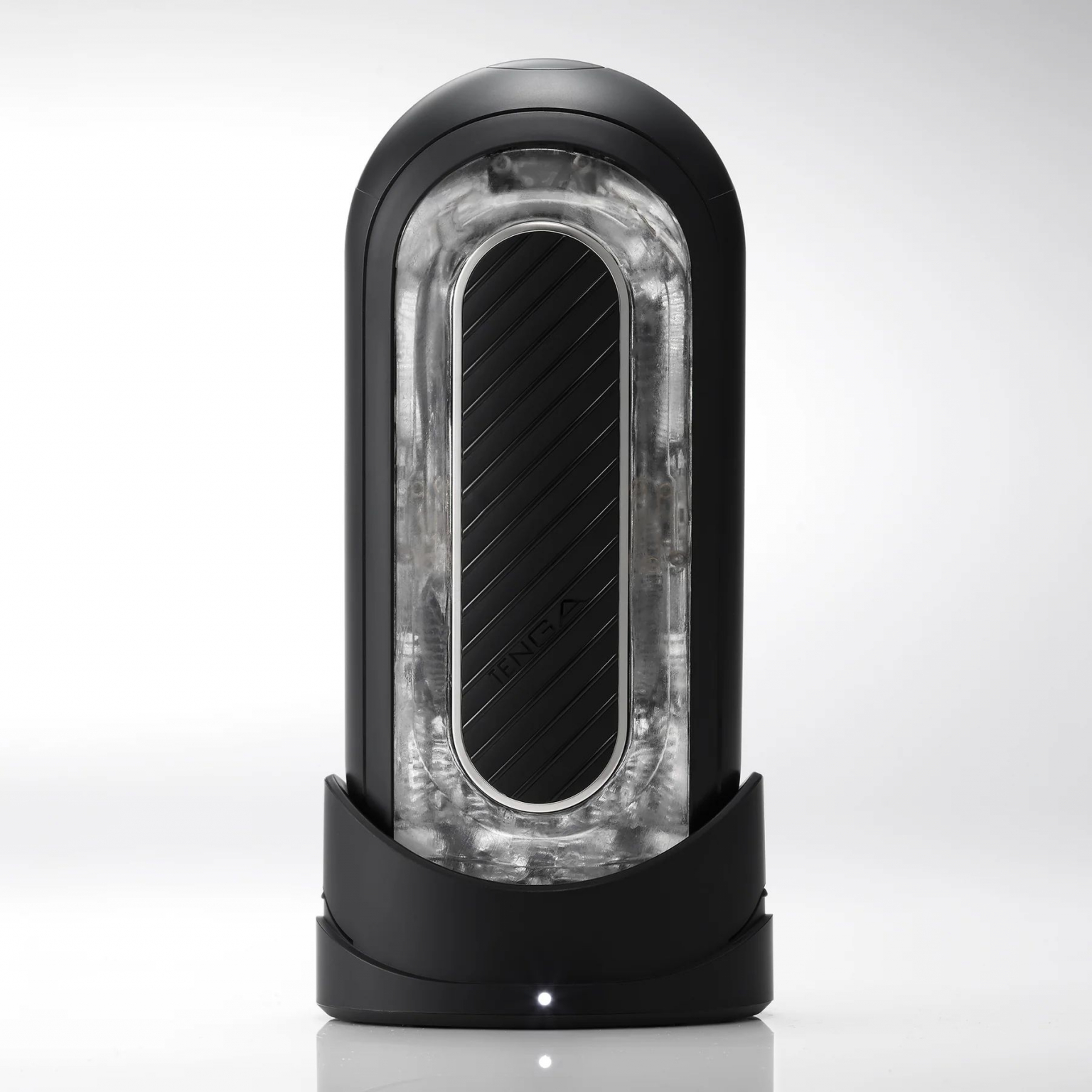 Черный мастурбатор Tenga Flip Zero Gravity с вибрацией — изображение 6