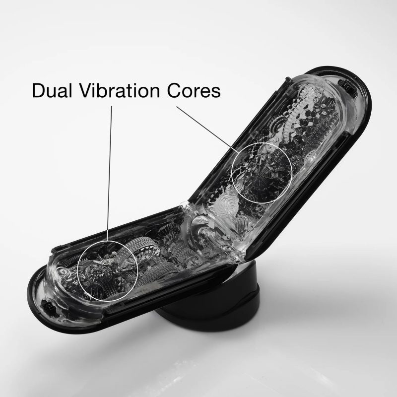 Черный мастурбатор Tenga Flip Zero Gravity с вибрацией — изображение 8