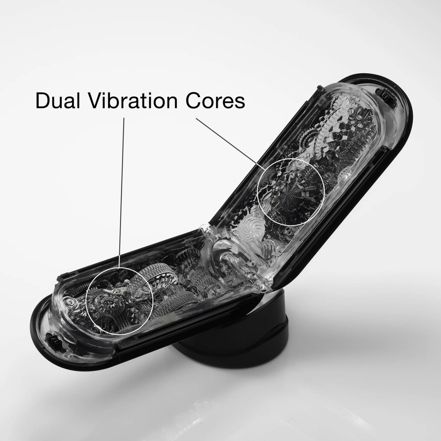Черный мастурбатор Tenga Flip Zero Gravity с вибрацией — изображение 2