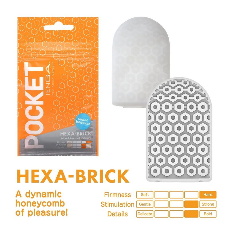 Карманный мастурбатор HEXA-BRICK — изображение 4