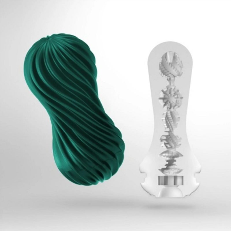 Мастурбатор Tenga Flex Fizzy Green — изображение 4